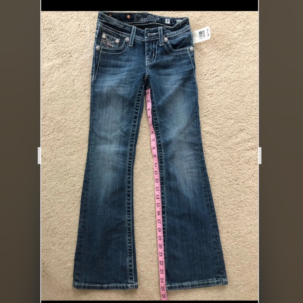 Miss Me Jeans, Bootcut, Girls 7
L